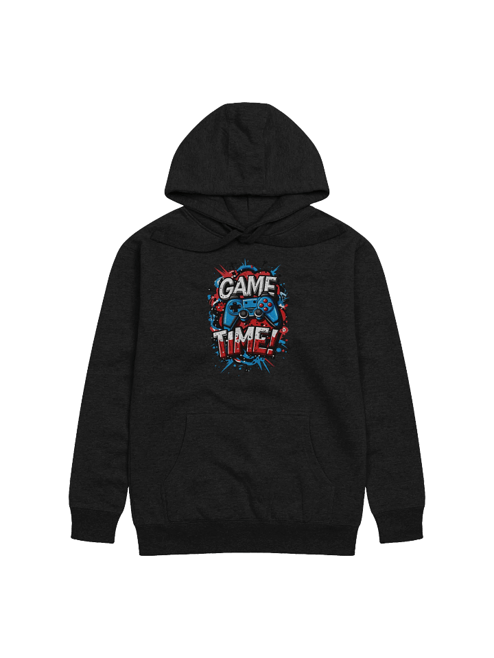 Game Time! Front Printed Hoodie product image (1)