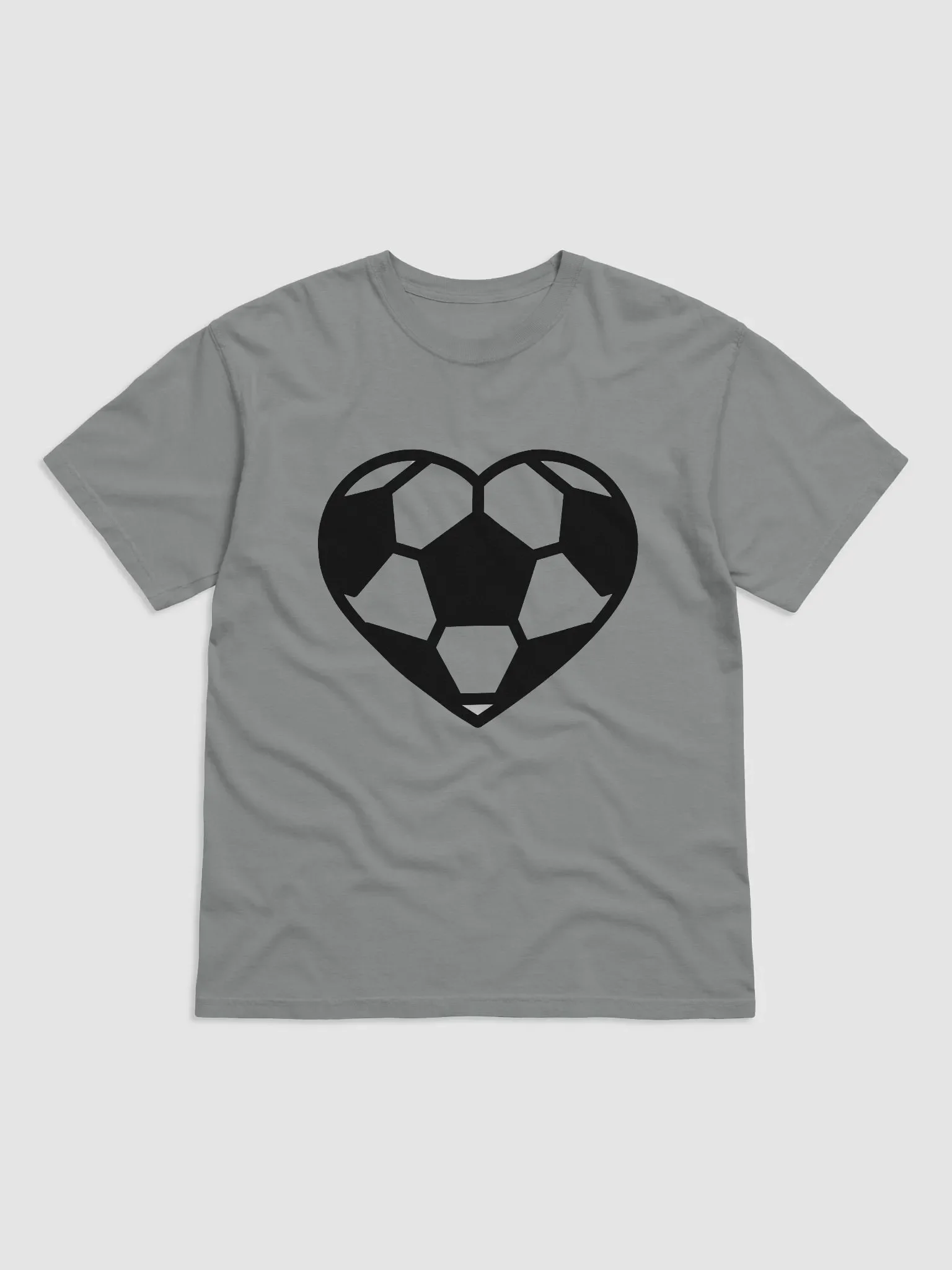 Soccer Heart Monochrome T-Shirt product image (1)