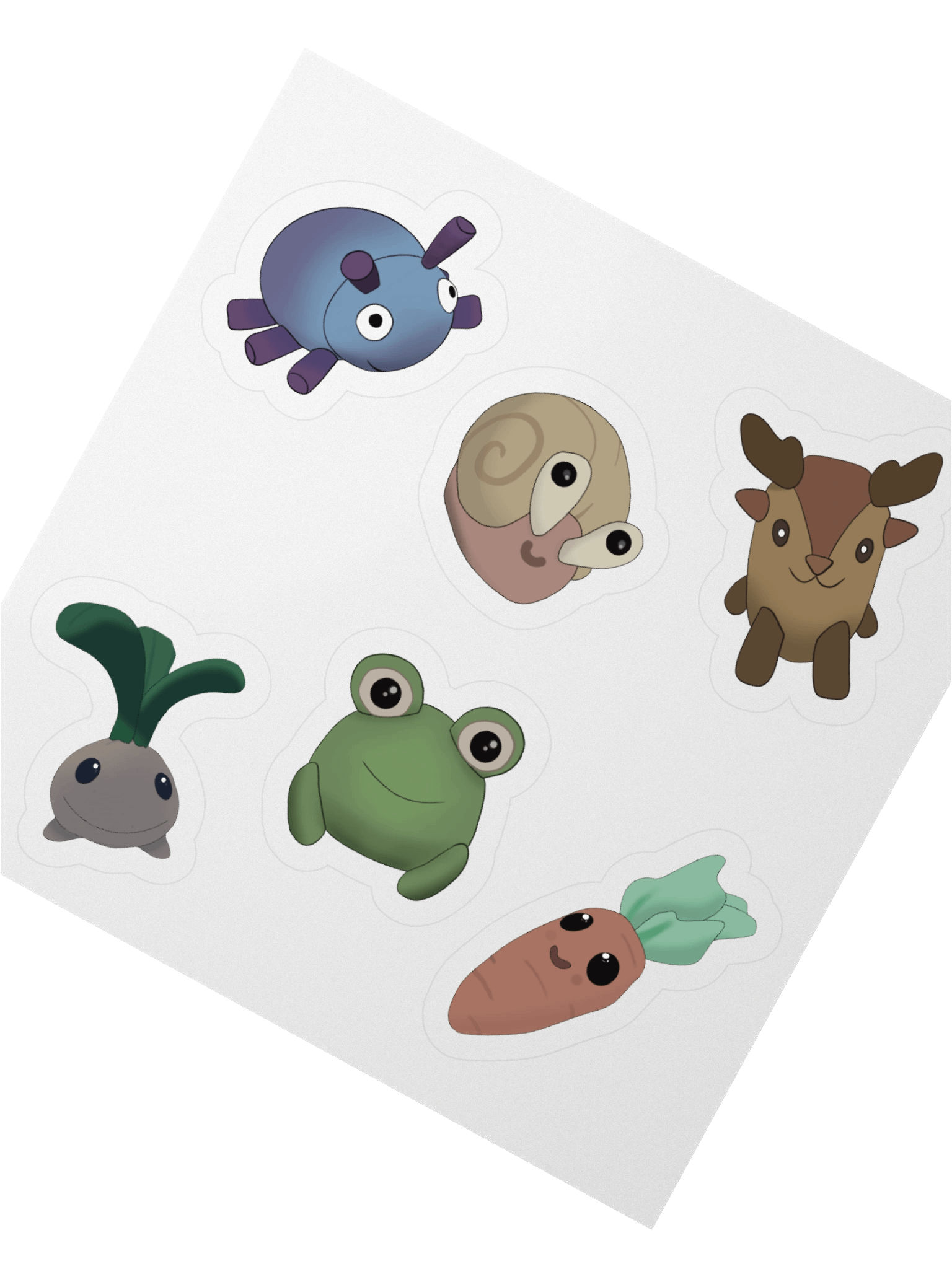 Lil Plushies Sticker Set – Palia-Inspired Cute Collectibles product image (2)