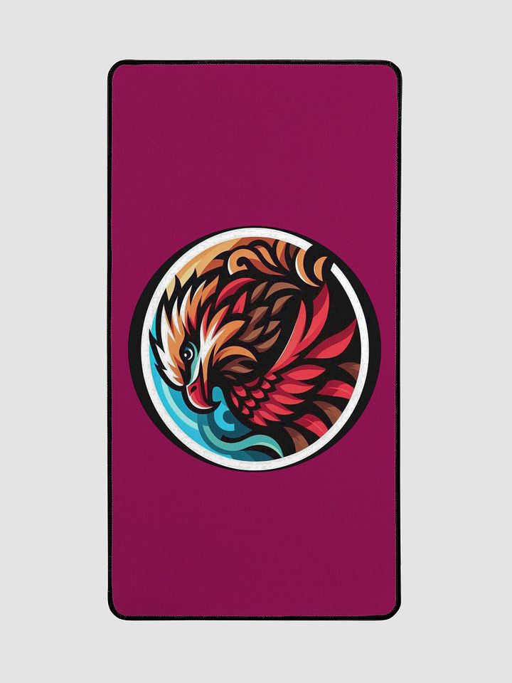 Vibrant Eagle Head Desk Mat product image (2)