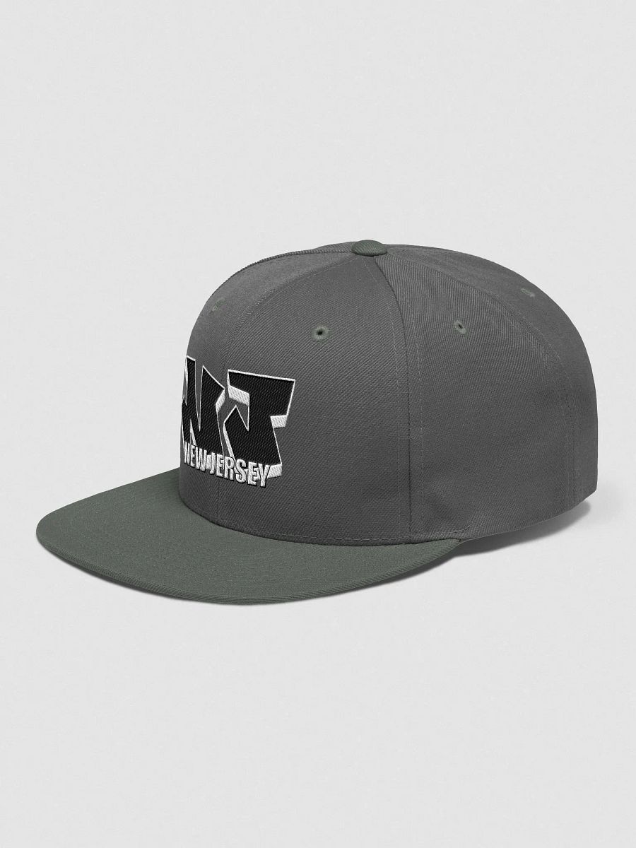 NEW JERSEY, NJ, Graffiti, Yupoong Wool Blend Snapback Hat product image (3)