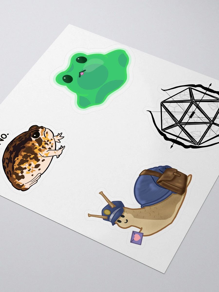 Funny Friends Sticker Sheet product image (3)