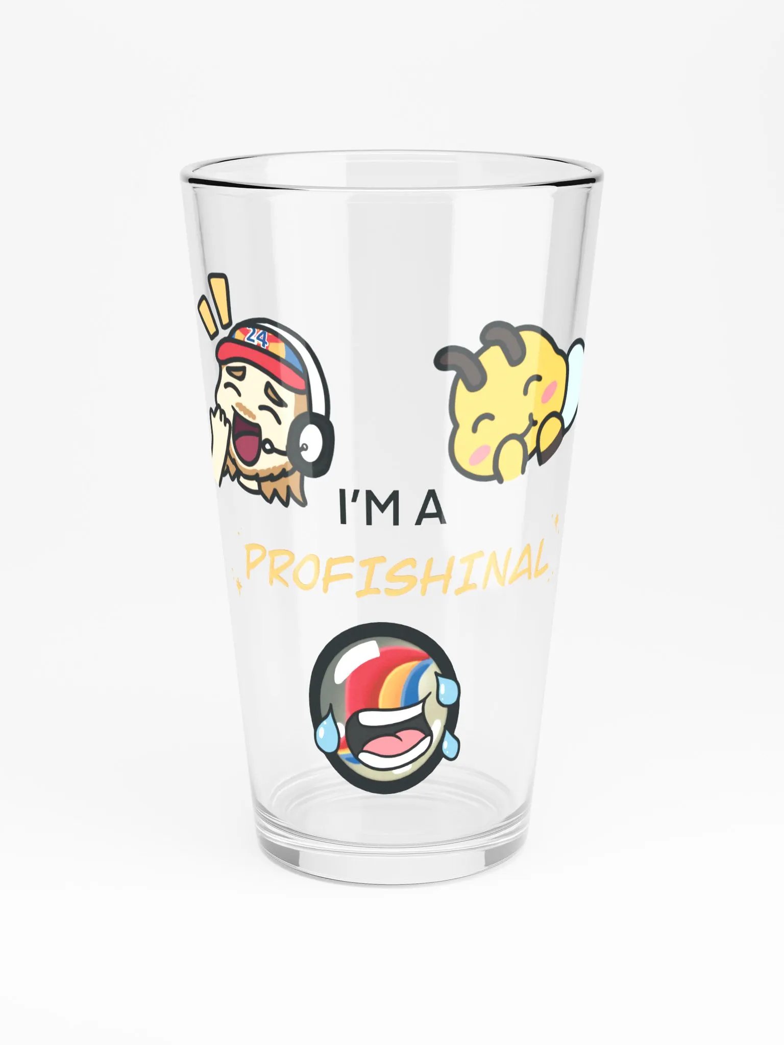 Im a Pro Pint Glass product image (3)