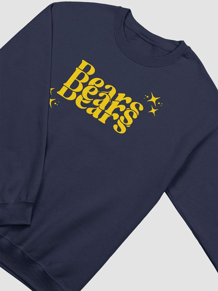 Bears Bears Bears Reflective Crewneck Sweatshirt product image (5)