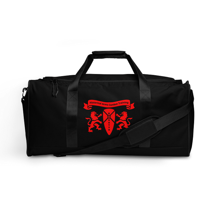 Duffle Bag - red HACT logo product image (1)