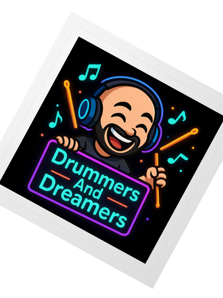 Drummers and Dreamers Sticker product image (2)