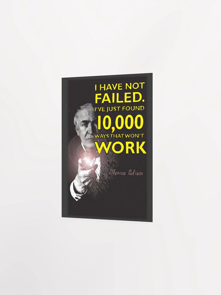 Enlightenment Quote | Matte Poster product image (2)