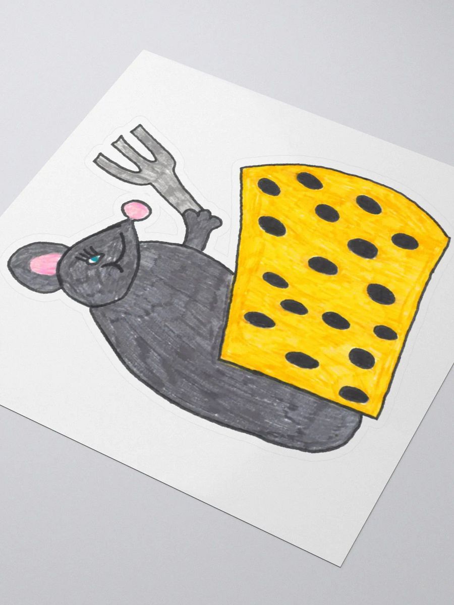 Cheese mouse sticker product image (3)