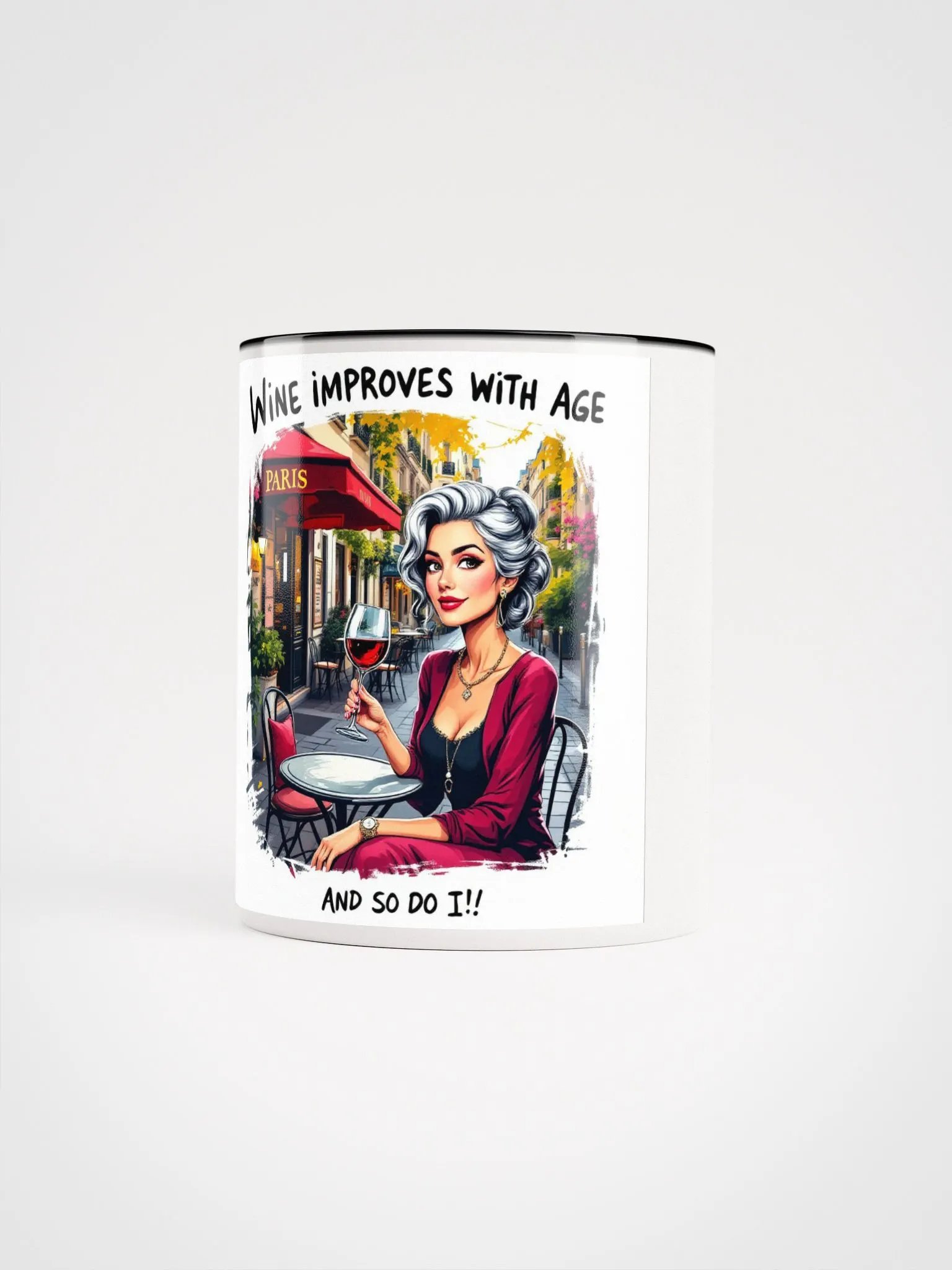Vintage Vibes Wine Lover Mug product image (61)