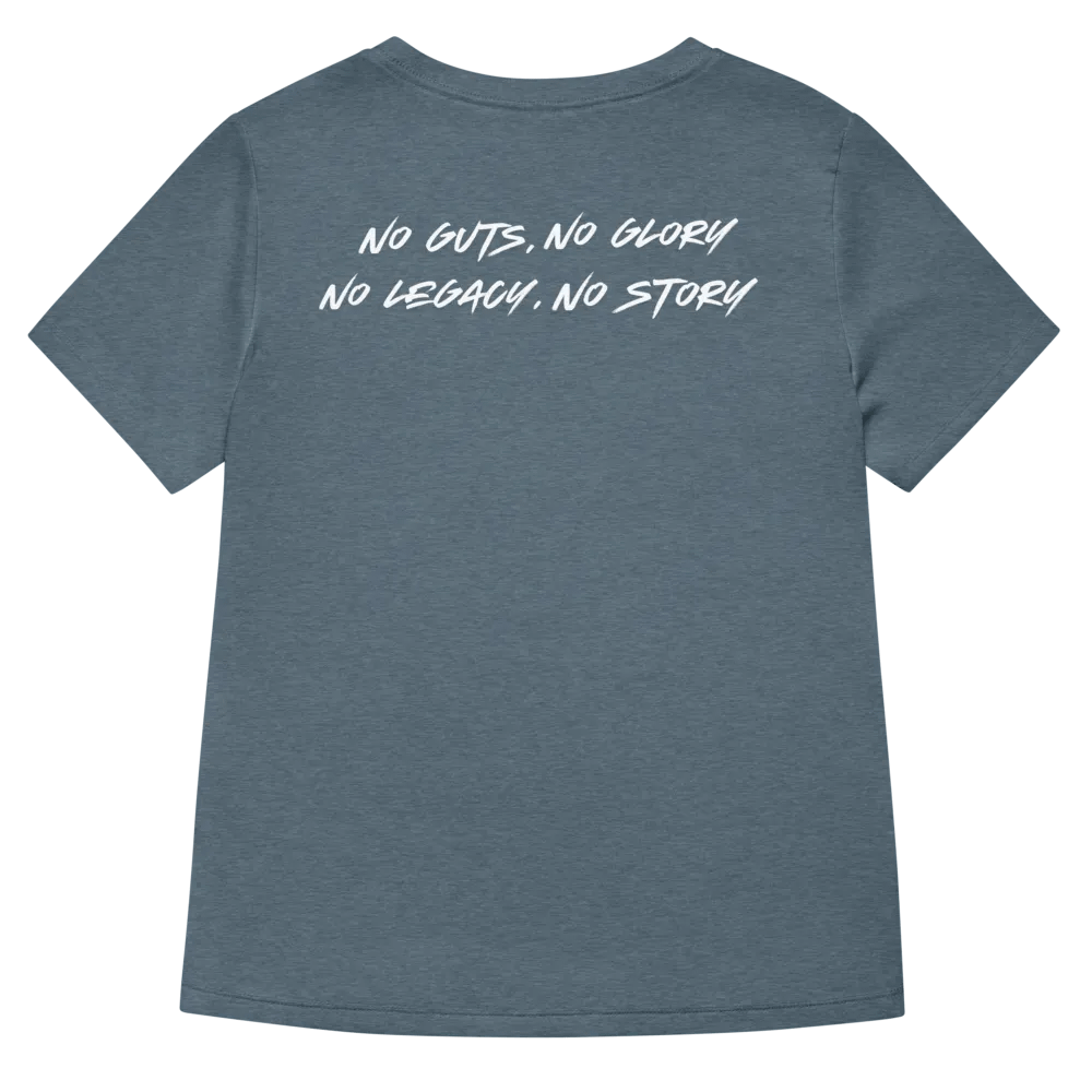 Woman's V Neck | Blue Jean | White/Blue product image (5)