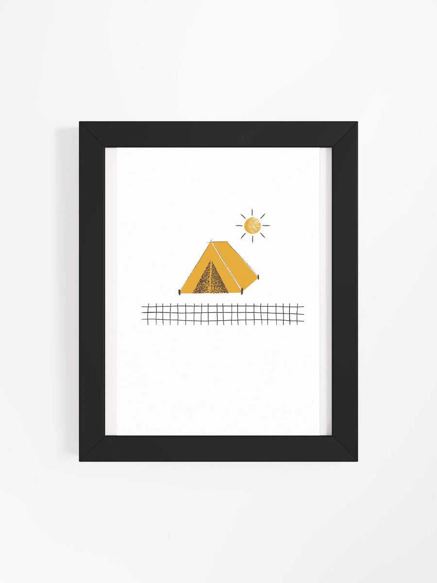 Sunshine Tent Adventure Framed Poster product image (32)