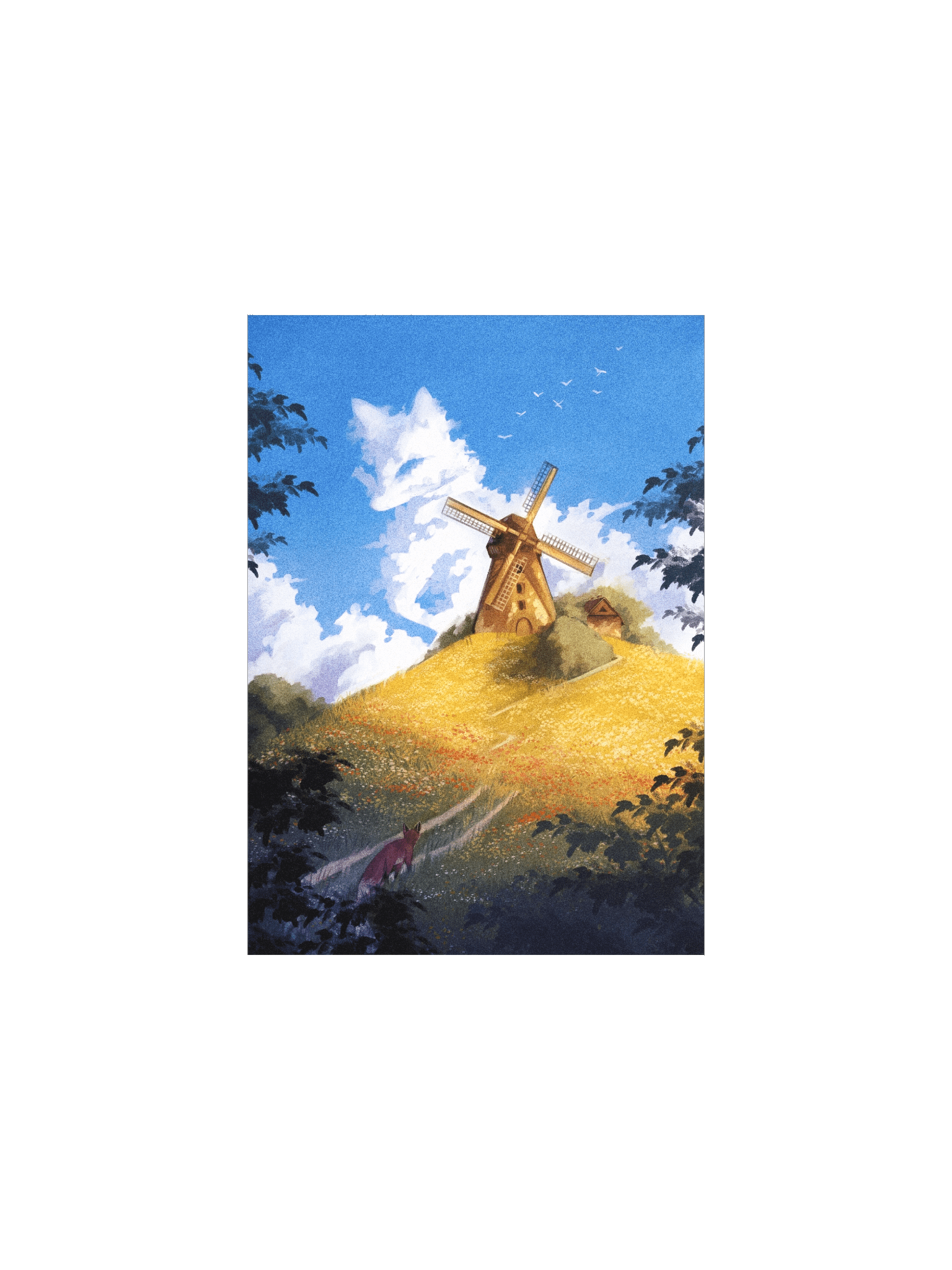 Windmill | Matte paper poster product image (1)