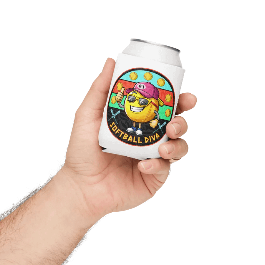 Softball Diva Can Cooler product image (4)