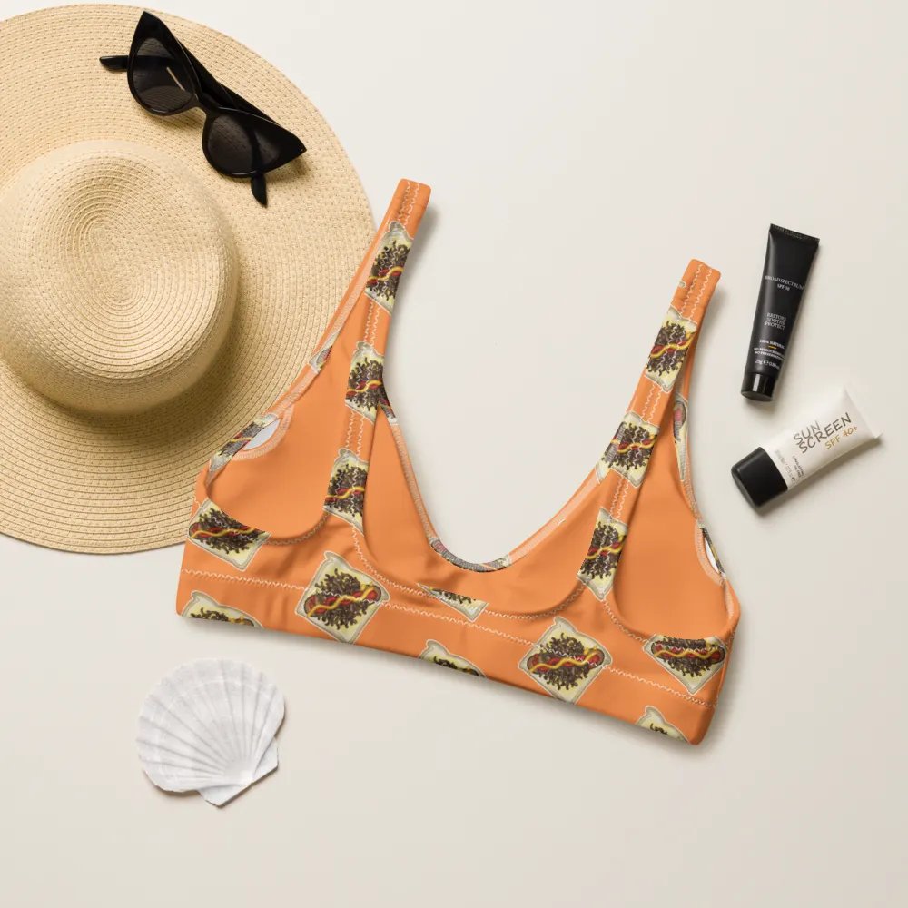 Snags - All-Over Print Recycled Padded Bikini Top product image (6)