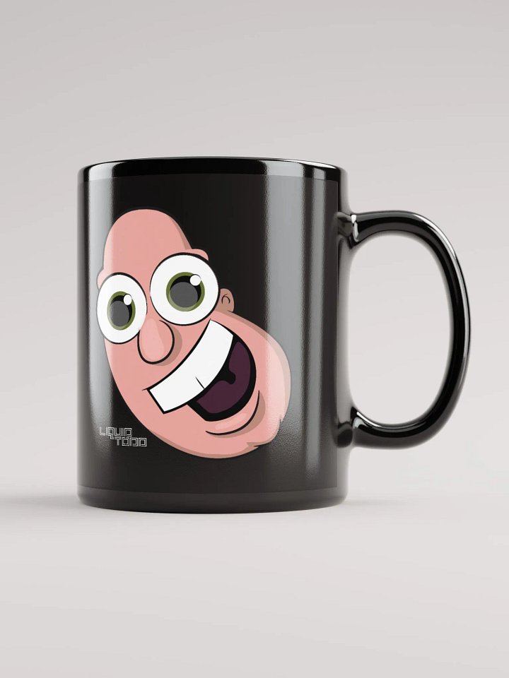 LT Wacky Head Black Shiny Mug product image (1)