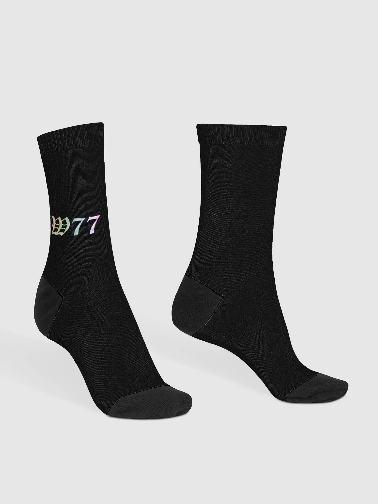 W77 RGB Sustainable Crew Socks product image (3)