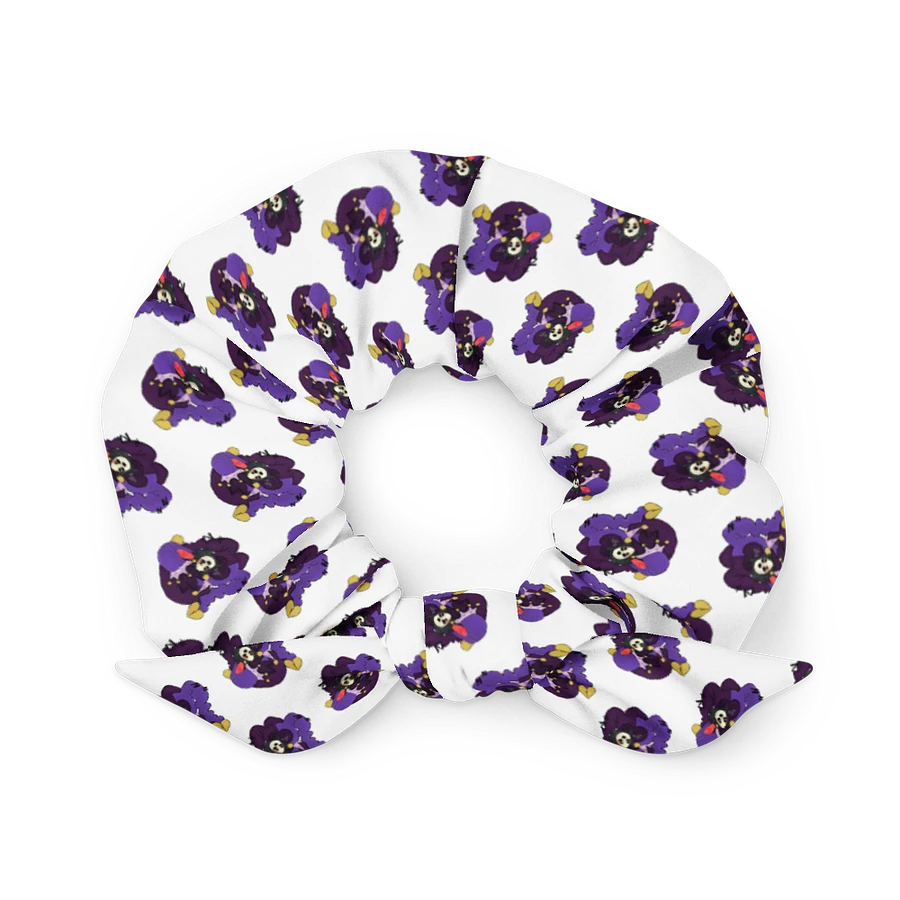 White Jester Scrunchie product image (2)
