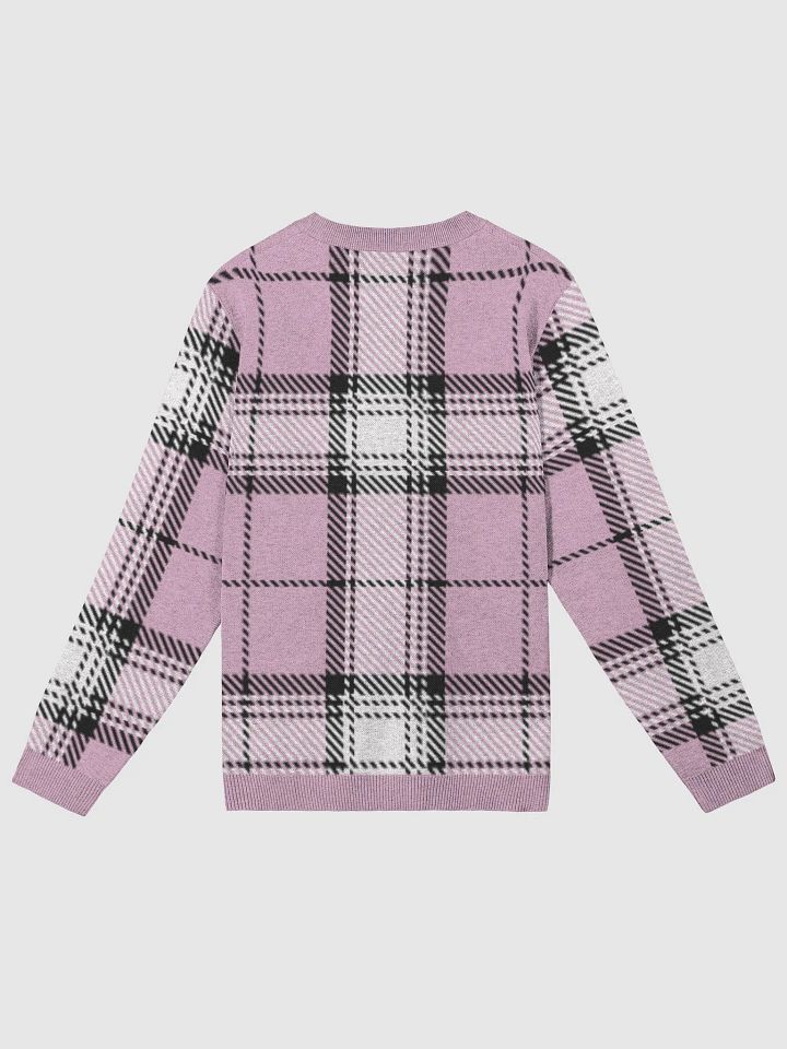 Huntington's Pink Plaid Sweater product image (7)