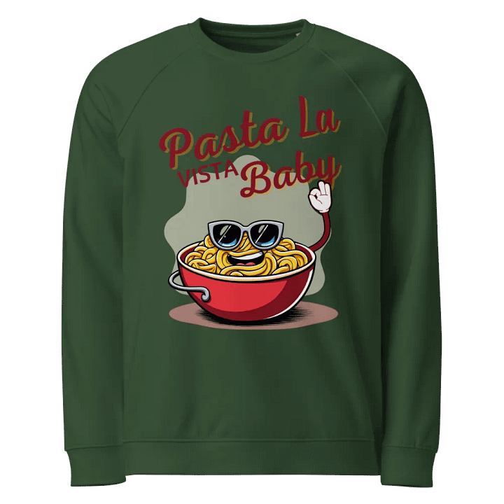 Pasta La Vista Baby Raglan Sweatshirt product image (1)