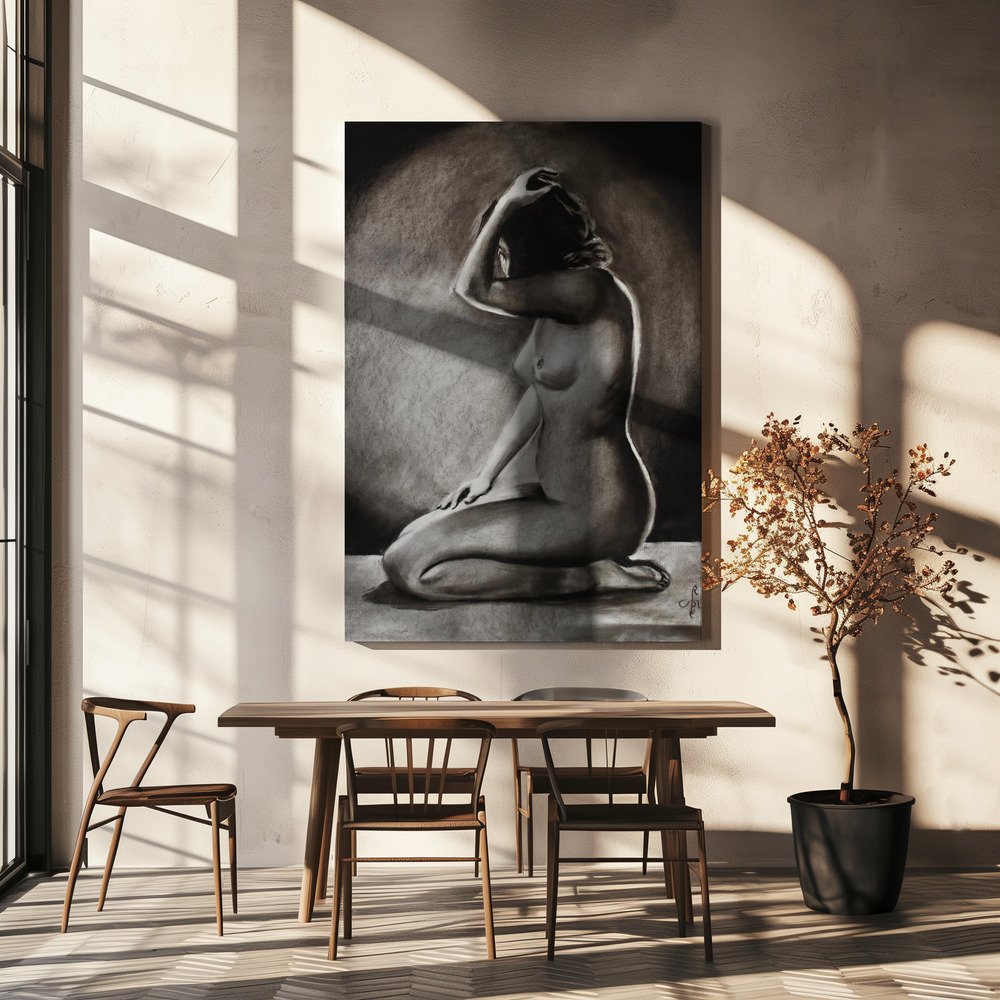 Prestudy to Sitting Nude by Jacob Merkelbach – 24-03-24 product image (3)