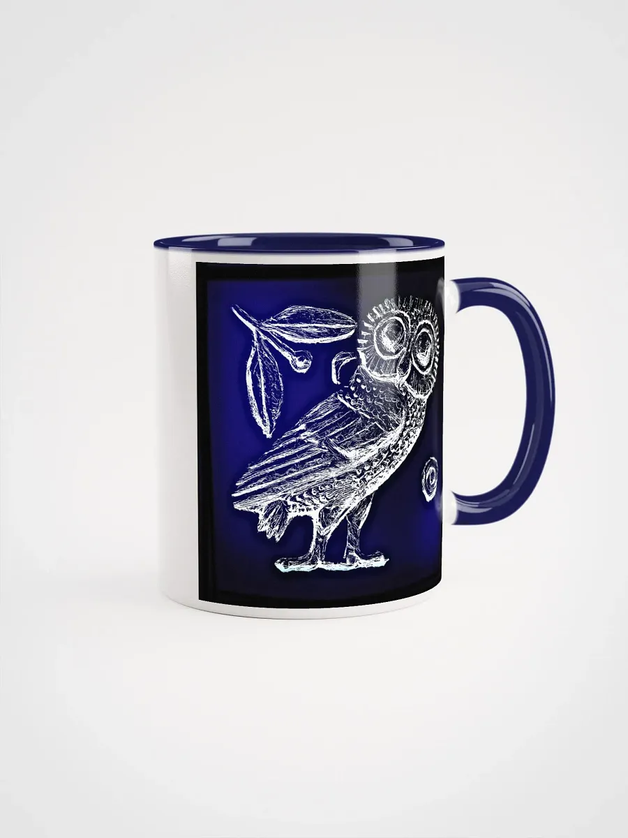 Athenian Owl and Winged Pegasus Authentic Greek Art circa 3rd Century BC, Coffee and Tea Mug product image (3)