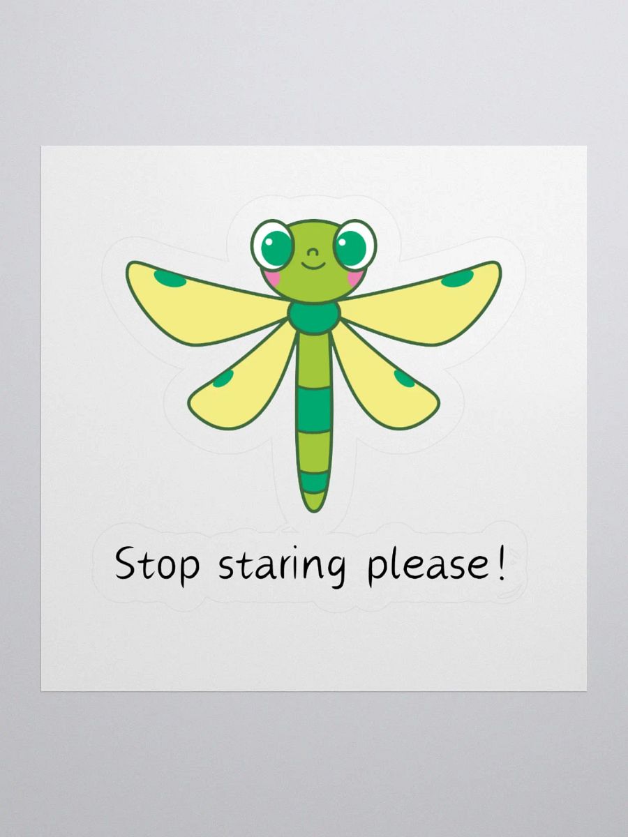 Whimsical Dragonfly Kiss-Cut Sticker 011 product image (10)