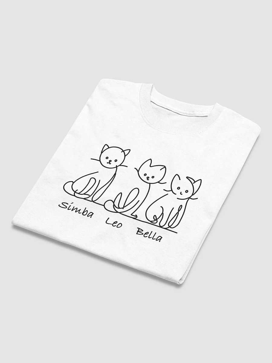 Beautiful 3 Kittens Relaxed Tee Shirts product image (70)