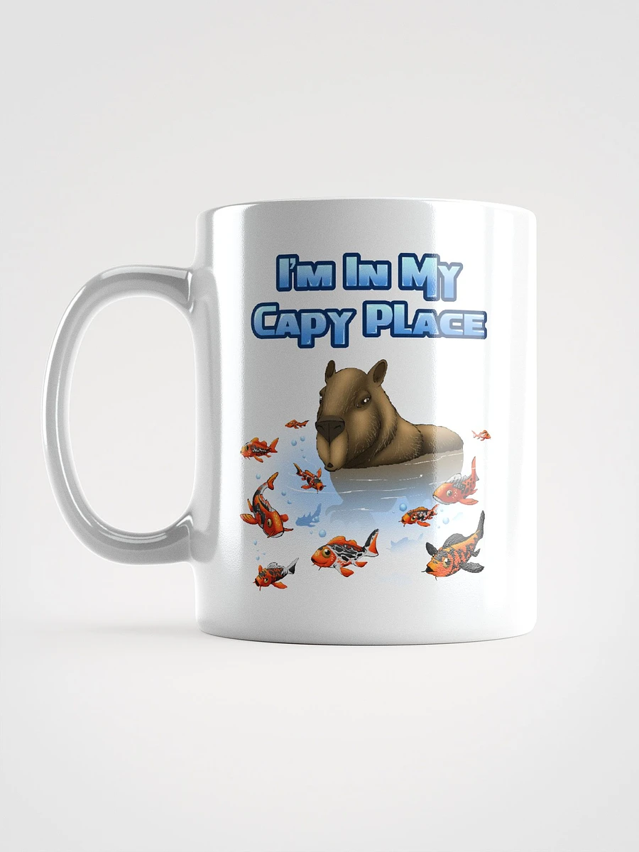 I'm In My Capy Place! Javier The Capybara Mug! product image (6)