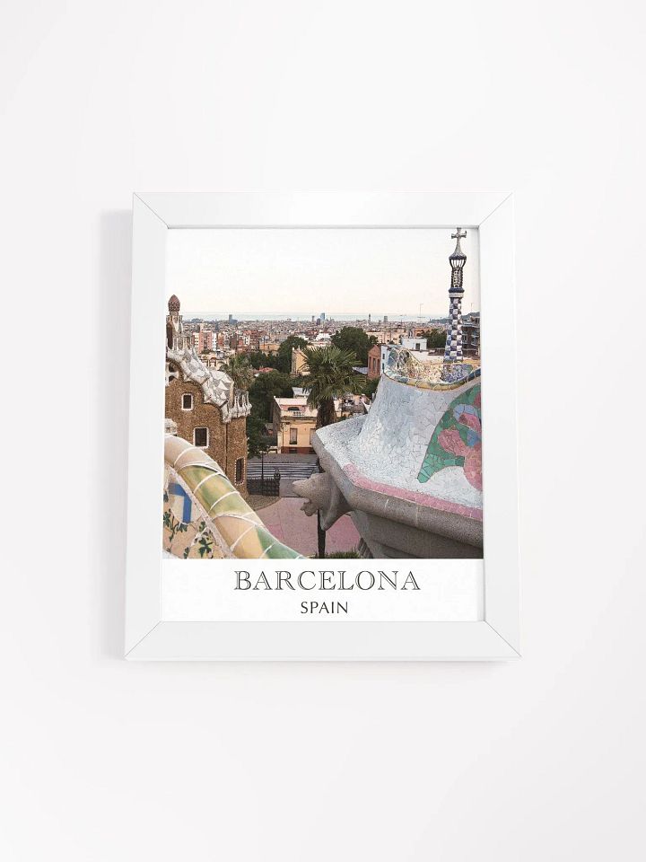 Barcelona - Framed High-Quality Matte Poster product image (1)