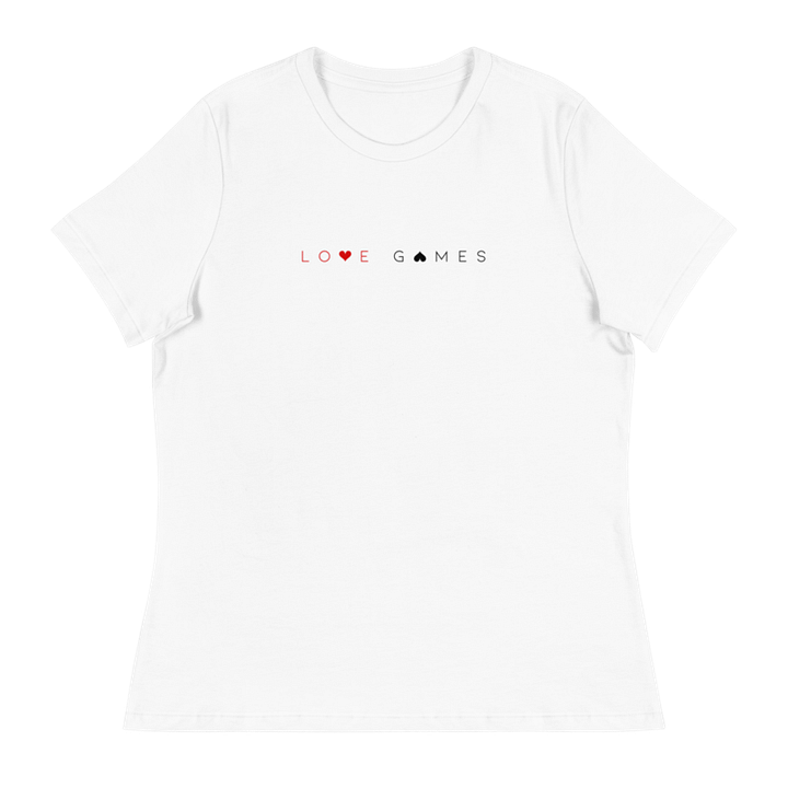 Love Games Women's Tee - White product image (1)