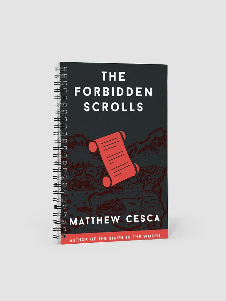 The Forbidden Scrolls Spiral Notebook product image (1)