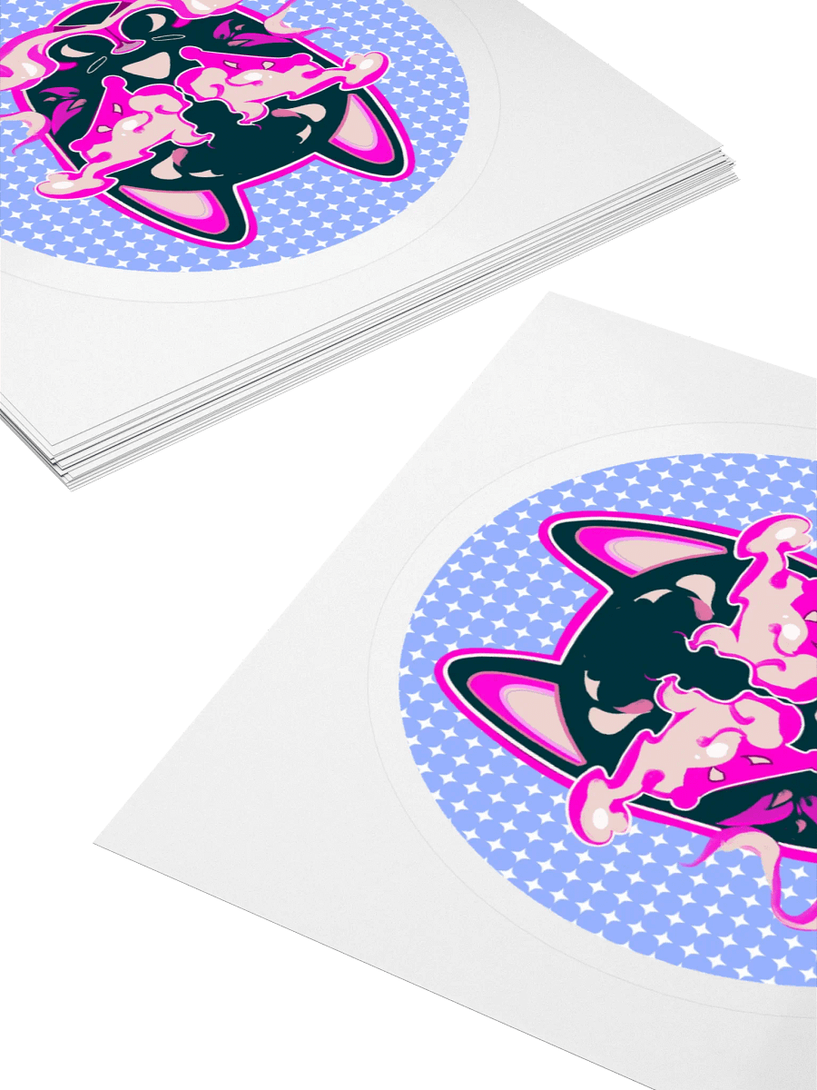 Symmetric Pup Kiss Cut Stickers product image (10)