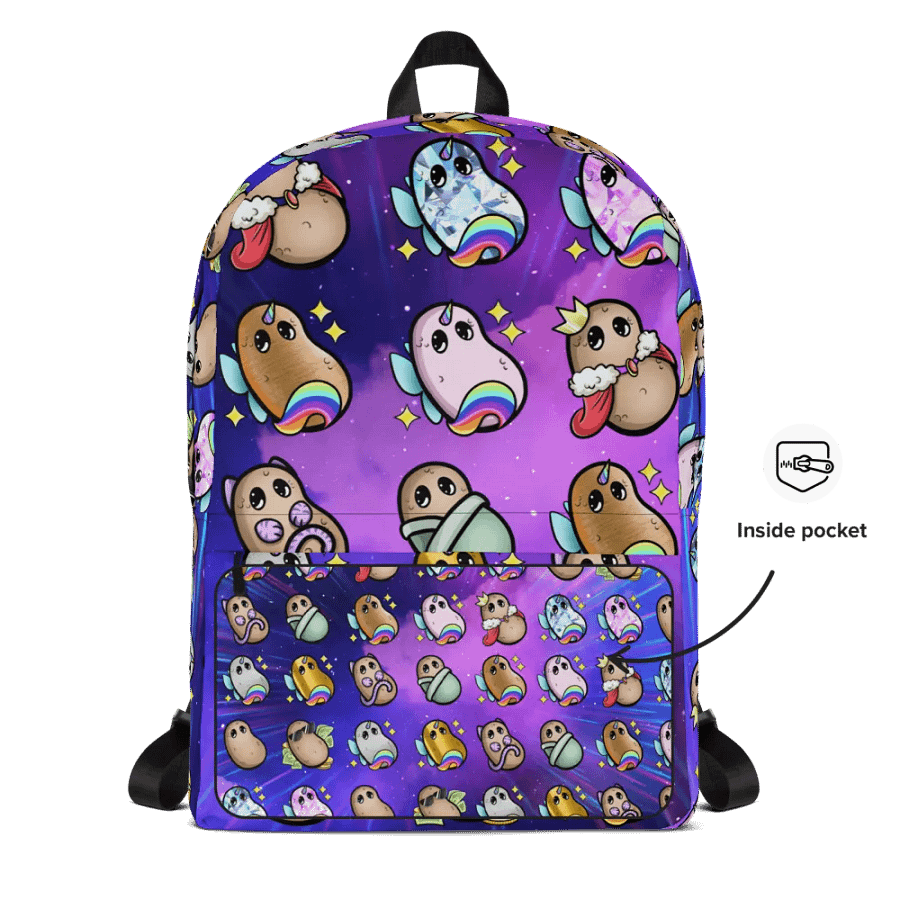 ''Patates Intergalactiques'' Sac à dos product image (4)