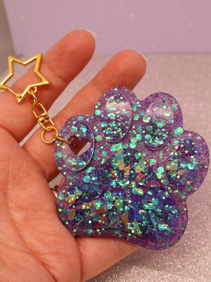 Holo Paw Keychain Version 2 product image (2)