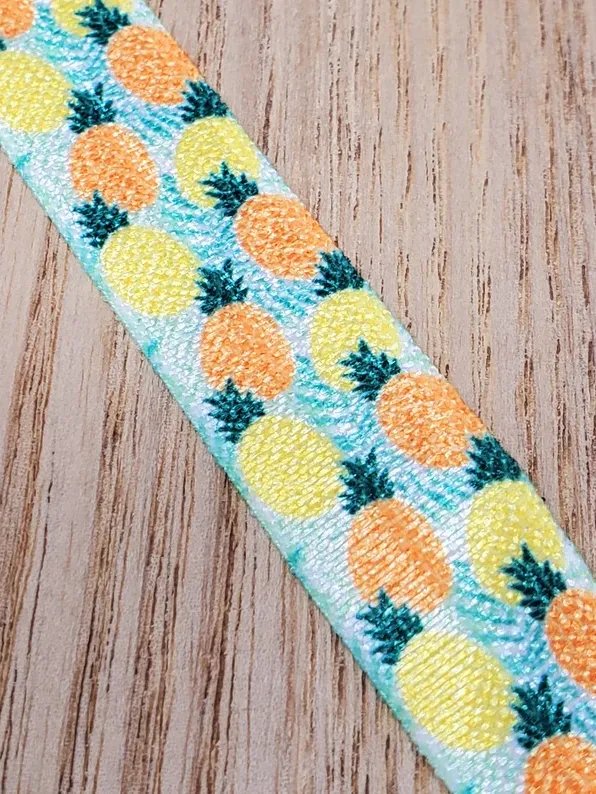Pineapple Elastic Bracelet | Handmade Accessory for Bellabeat Leaf Urban & Ivy product image (3)