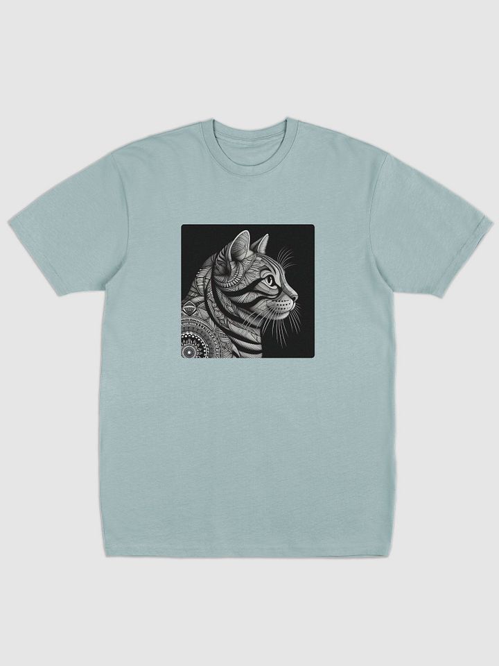 Intricate Feline Elegance Tee product image (1)