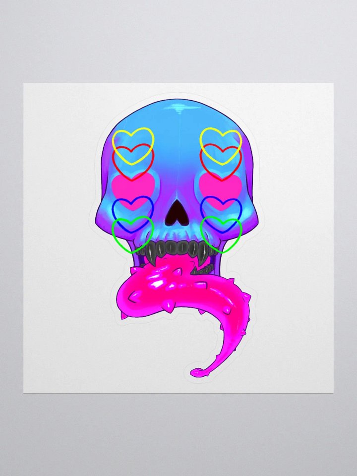 Gummy Skull Sticker product image (1)