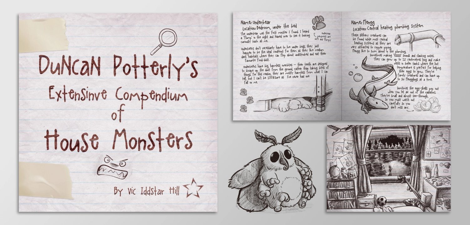 Duncan Potterly's Extensive Compendium of House Monsters product image (2)