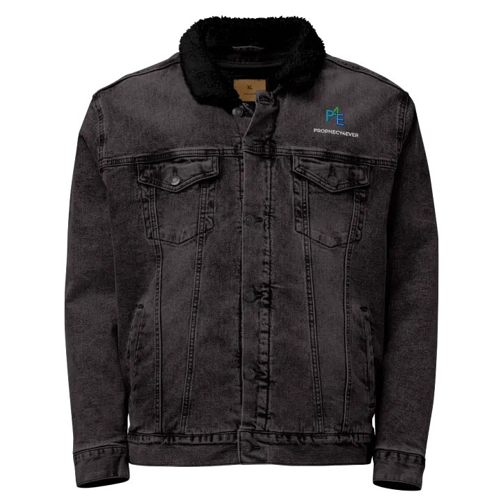 P4E Unisex Sherpa Denim Jacket product image (1)