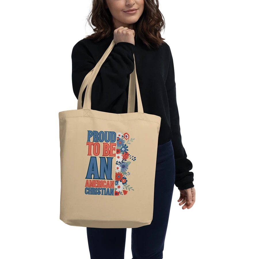 Proud To Be An American Christian Tote Bag product image (6)