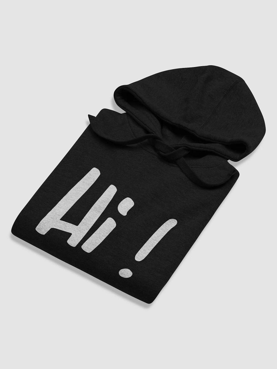 Hi/Bye Hoodie B&W Limited Edition product image (6)