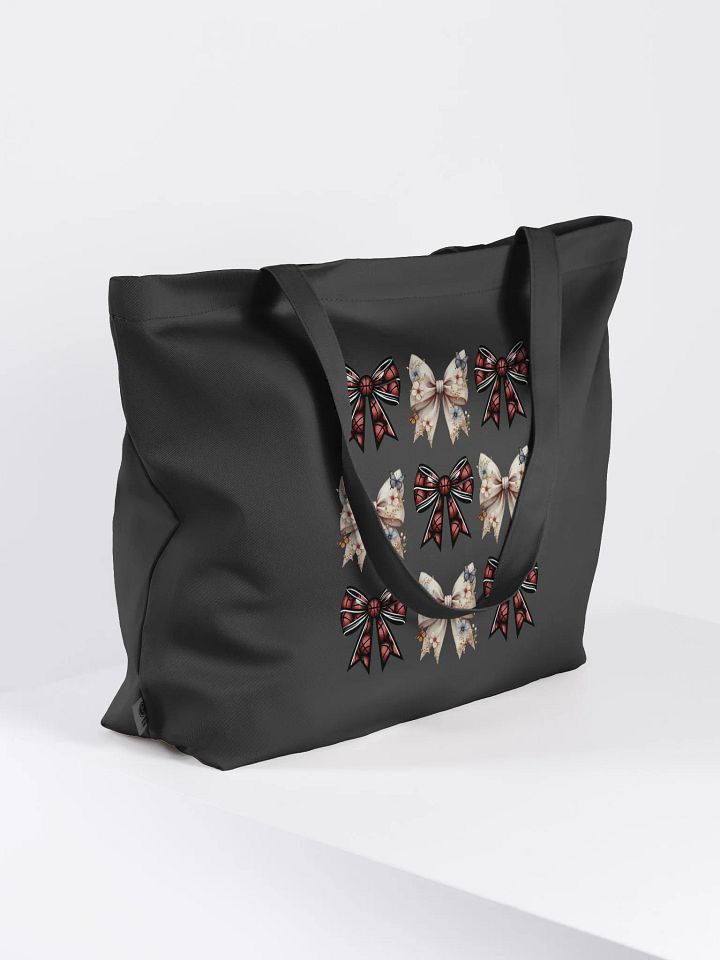 Spring Bow Basketball Fluttering Tote Bag product image (1)
