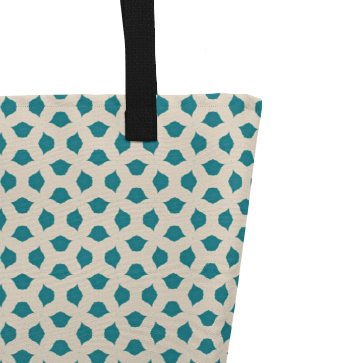 Blue Leaves Tote Bag product image (2)