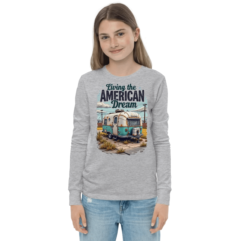 Vintage American Dream Camper Long Sleeve Tee product image (2)