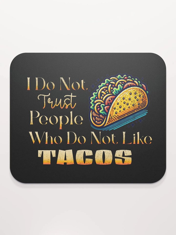 Taco Lover's Mouse Pad product image (2)