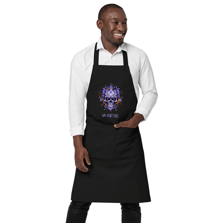 "Flaming Ink Master" Apron product image (1)
