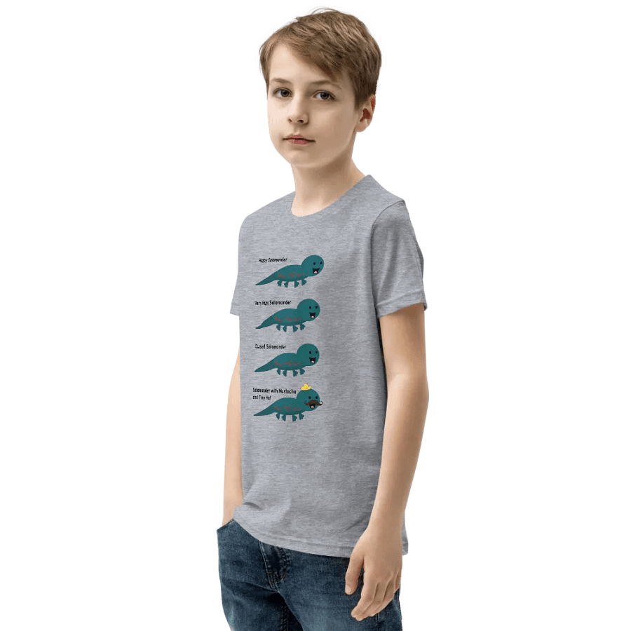Kinds of Salamanders T-Shirt Youth product image (3)