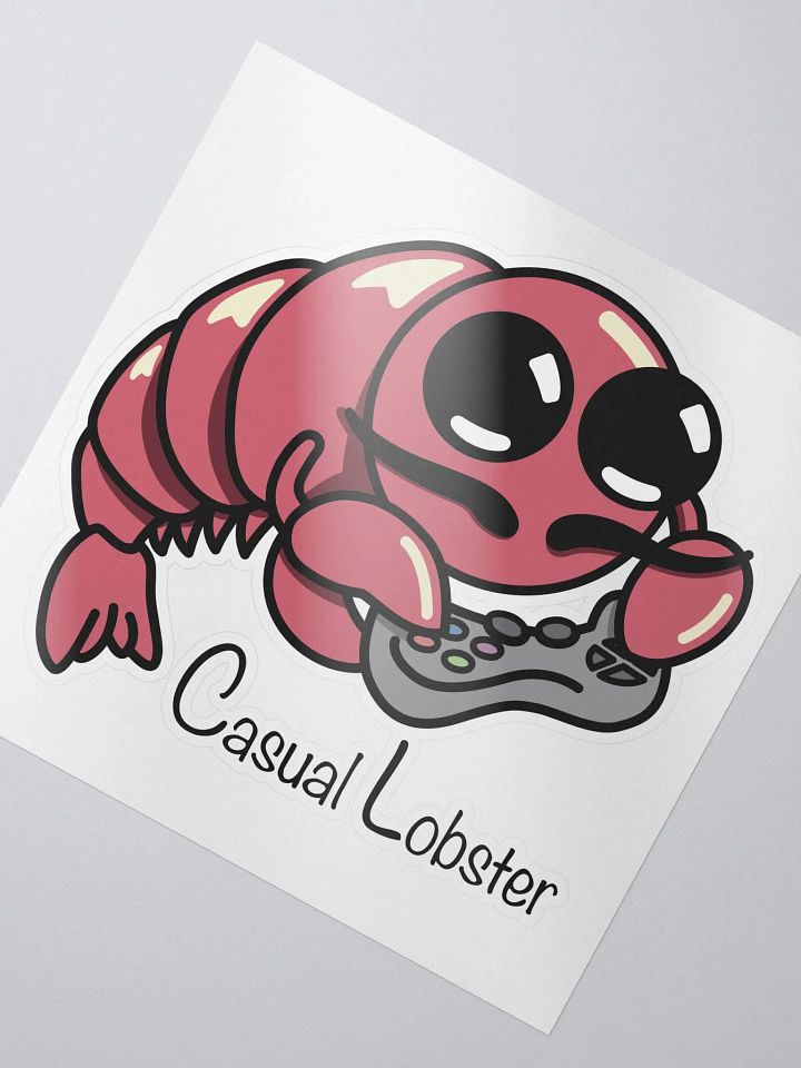Casual_Lobster Sticker product image (2)