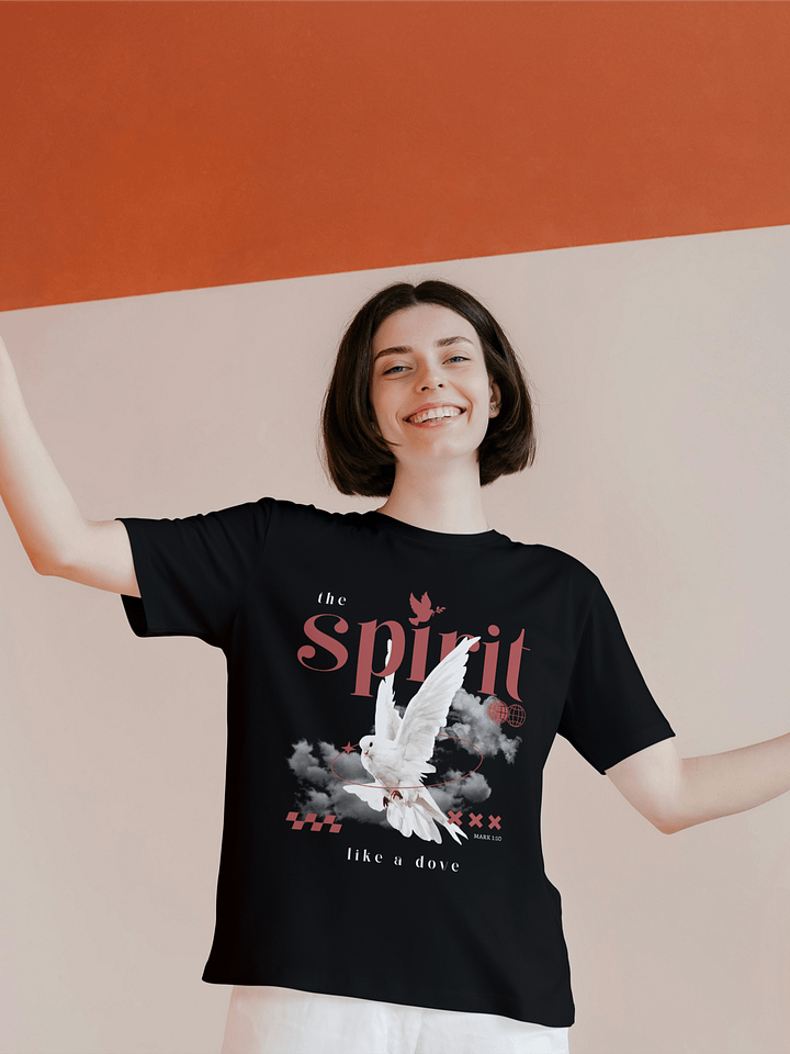 The Spirit Like a Dove (Mark 1:10) T-shirt product image (1)