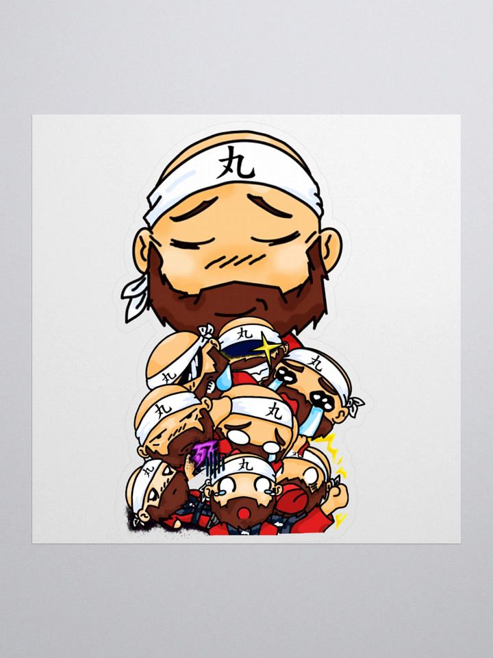 Many Faces of Blitz sticker! product image (1)